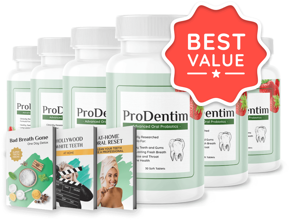 ProDentim 6 pack with maximum discount offer