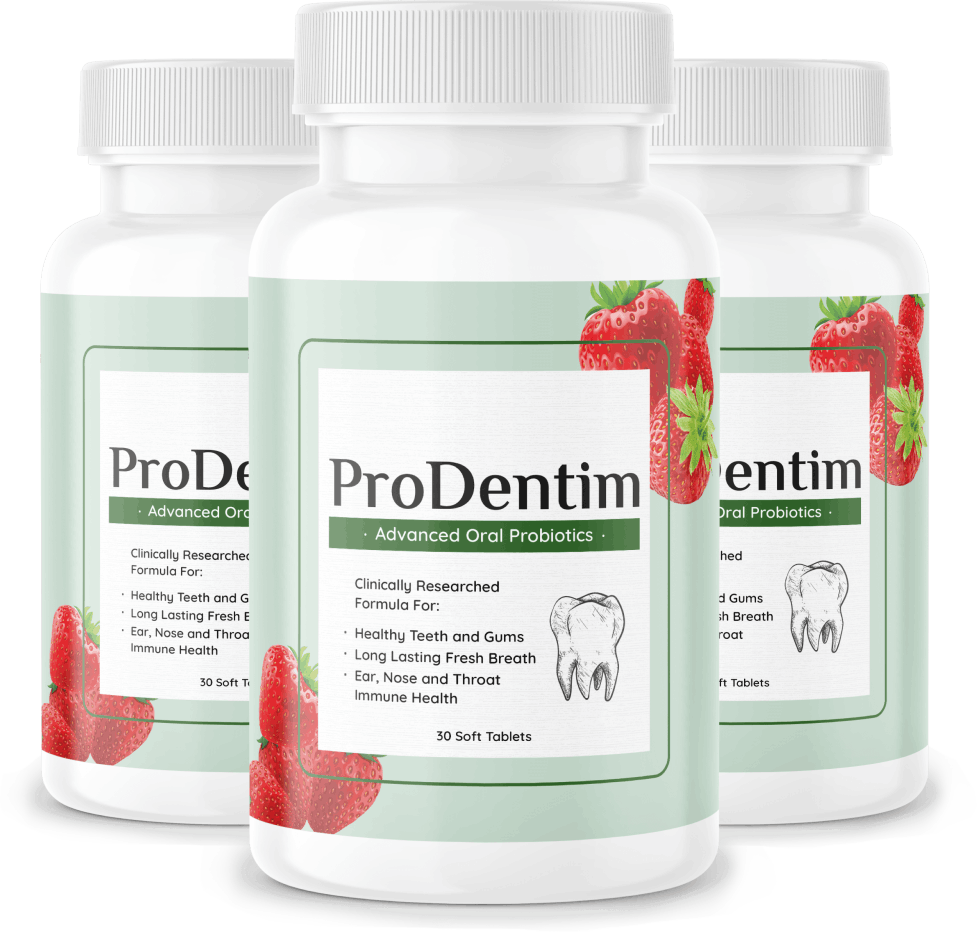 ProDentim 3 bottle pack for dental health